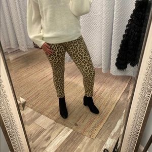 Judy Blue Leopard Print Skinny Pants